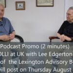 Podcast Promo Video for OLLI at UK with Lee Edgerton