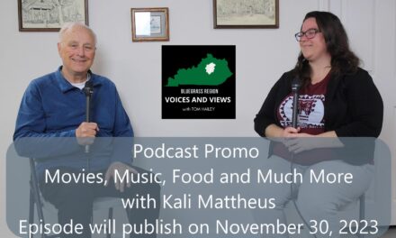 Podcast Promo: Movies, Music, Food and Much More with Kali Mattheus